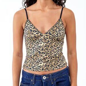 Urban Outfitters Leopard Print Cami Top
